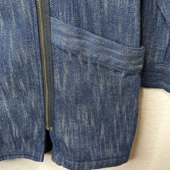 CAbi Adventure Anorak Blue Denim Jacket 5100 Size Large - Picture 5 of 14